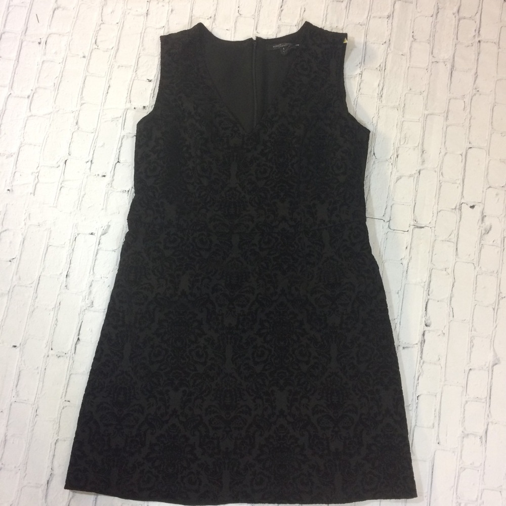 Romeo & Juliet Black Damask Dress size L